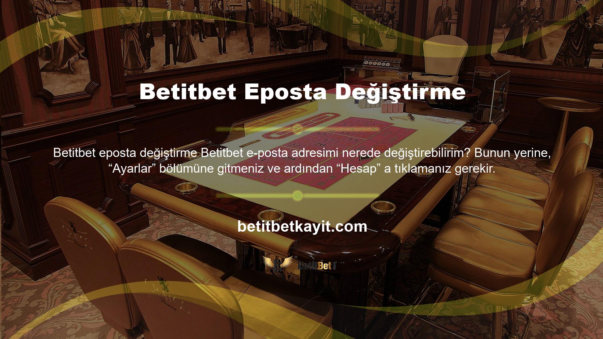 Sistem hesap bilgilerinin bir kaydını hesap bilgileri bölümünde tutar