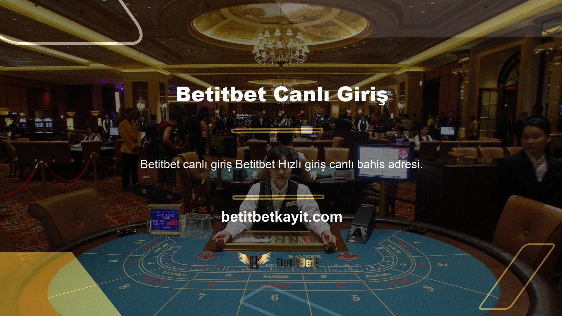 Canlı bahis bölümü Betitbet sitesinde en popüler olanıdır